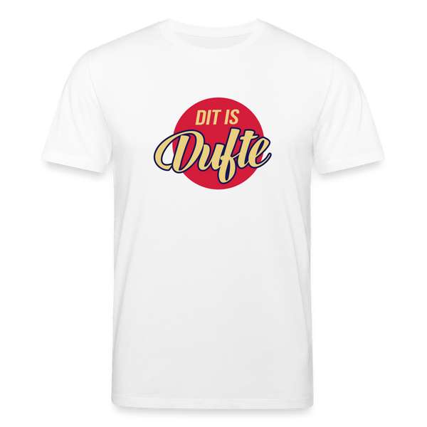 Dit Is Dufte - Unisex Bio T-Shirt - Weiß