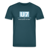 U7 - Unisex Bio T-Shirt - Dunkles Petrol