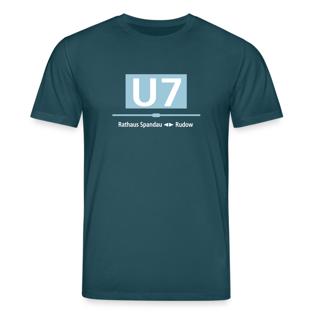U7 - Unisex Bio T-Shirt - Dunkles Petrol