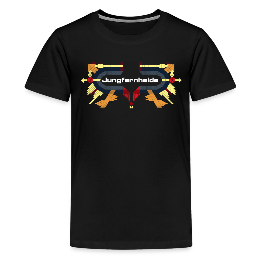 Jungfernheide - Teenager Premium T-Shirt - Schwarz