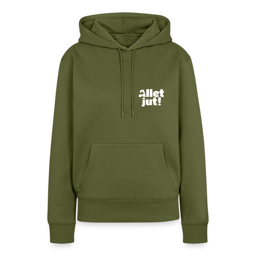 Allet Jut - Frauen Premium Hoodie - Khaki