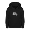 Berliner Finger - Teenager Hoodie - Schwarz