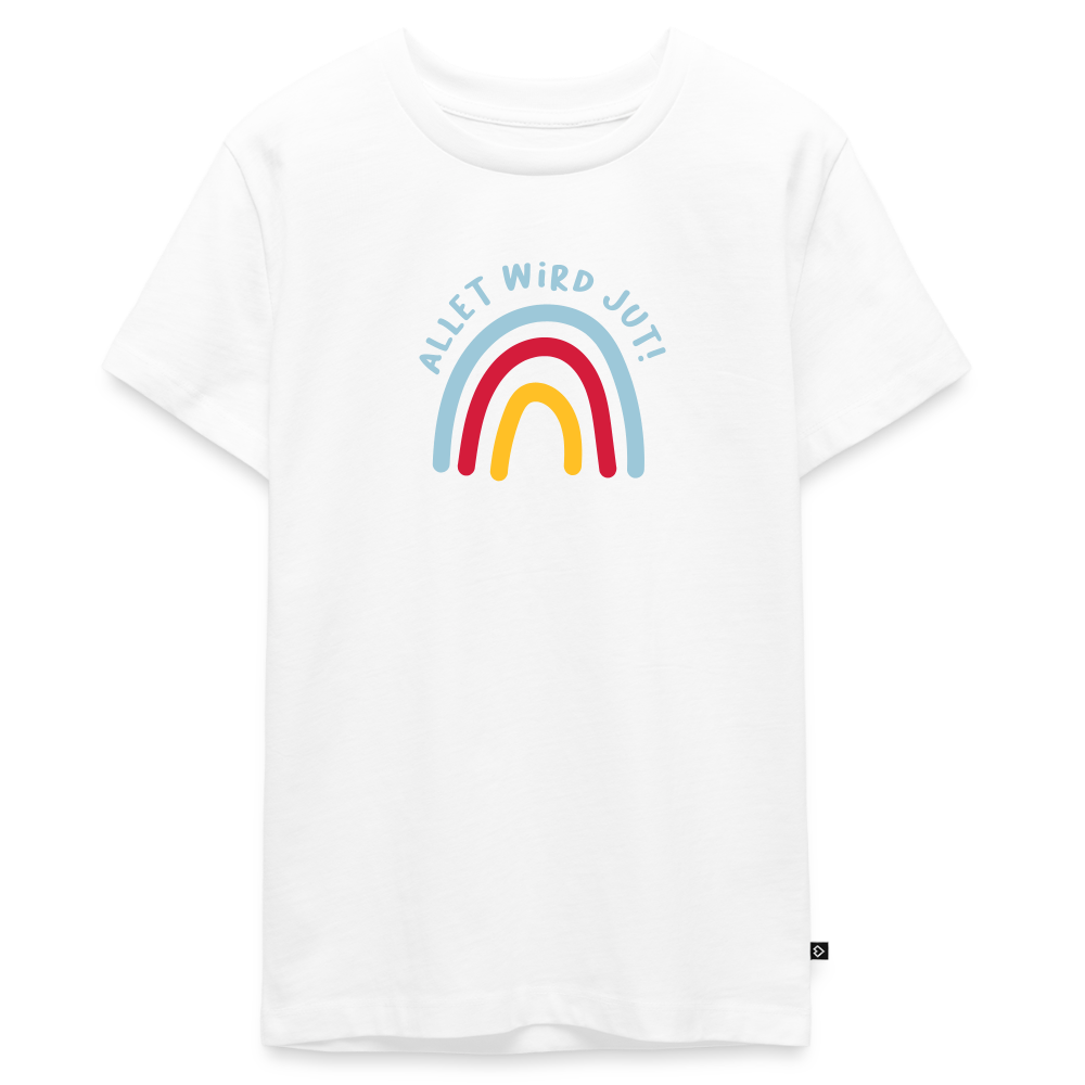 Allet wird jut! - Teenager Premium T-Shirt - Weiß