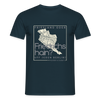 Friesland oder Friedrichshain - Männer Premium T-Shirt - Navy