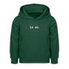 Is So  - Kinder Hoodie - Flaschengrün