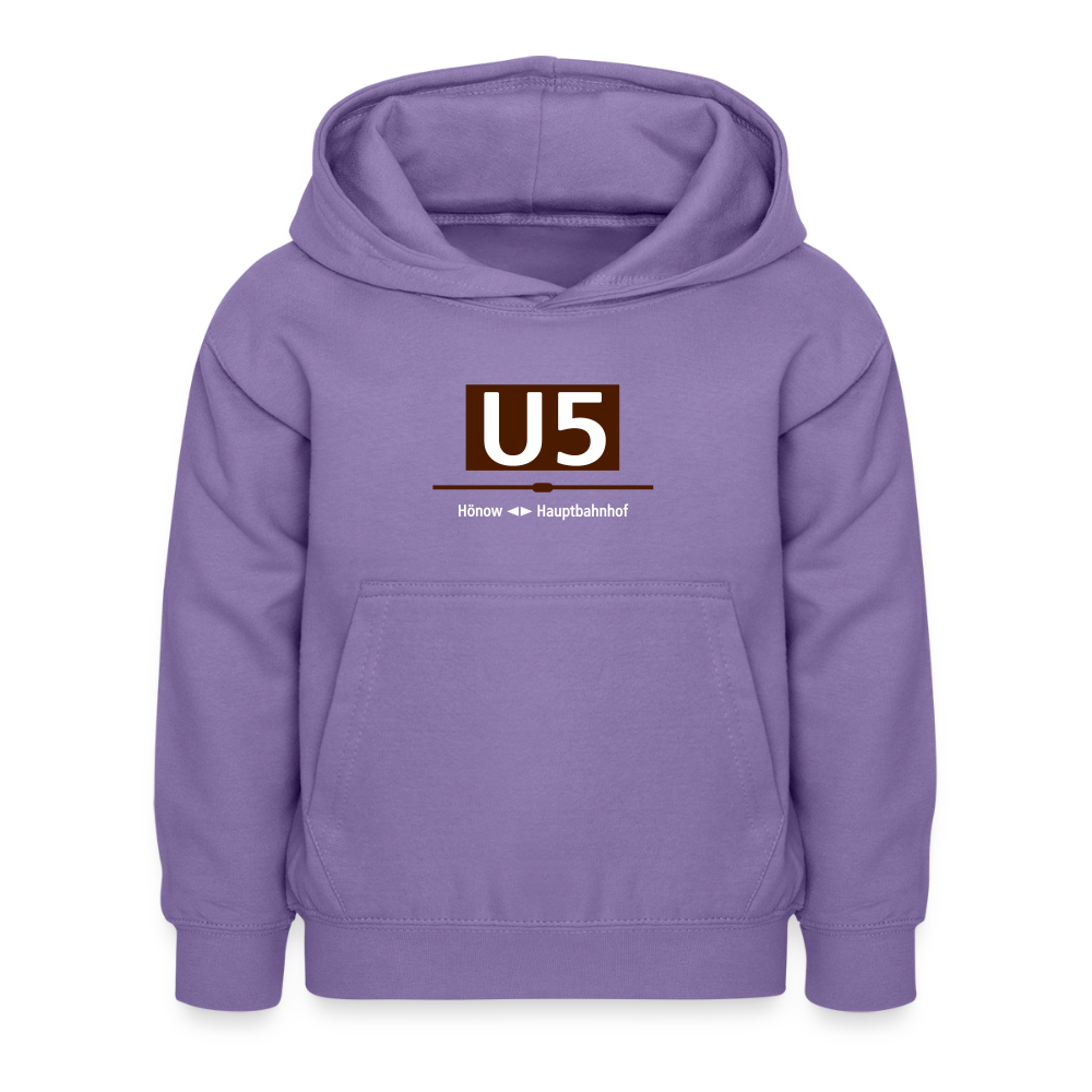 U5 - Kinder Hoodie - Lavendel