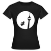 Hund am Fernsehturm - Frauen Premium T-Shirt - Schwarz