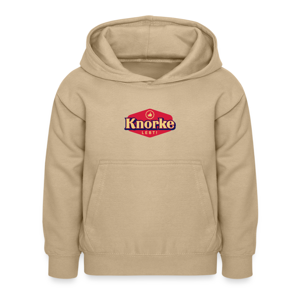 KNORKE lebt! - Kinder Hoodie - Sand