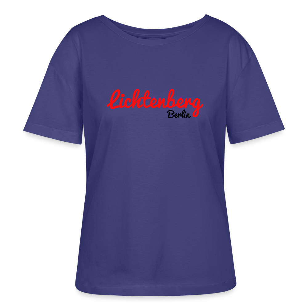 Lichtenberg Berlin - Relaxed Rundhals Frauen Bio-T-Shirt - Dämmerung