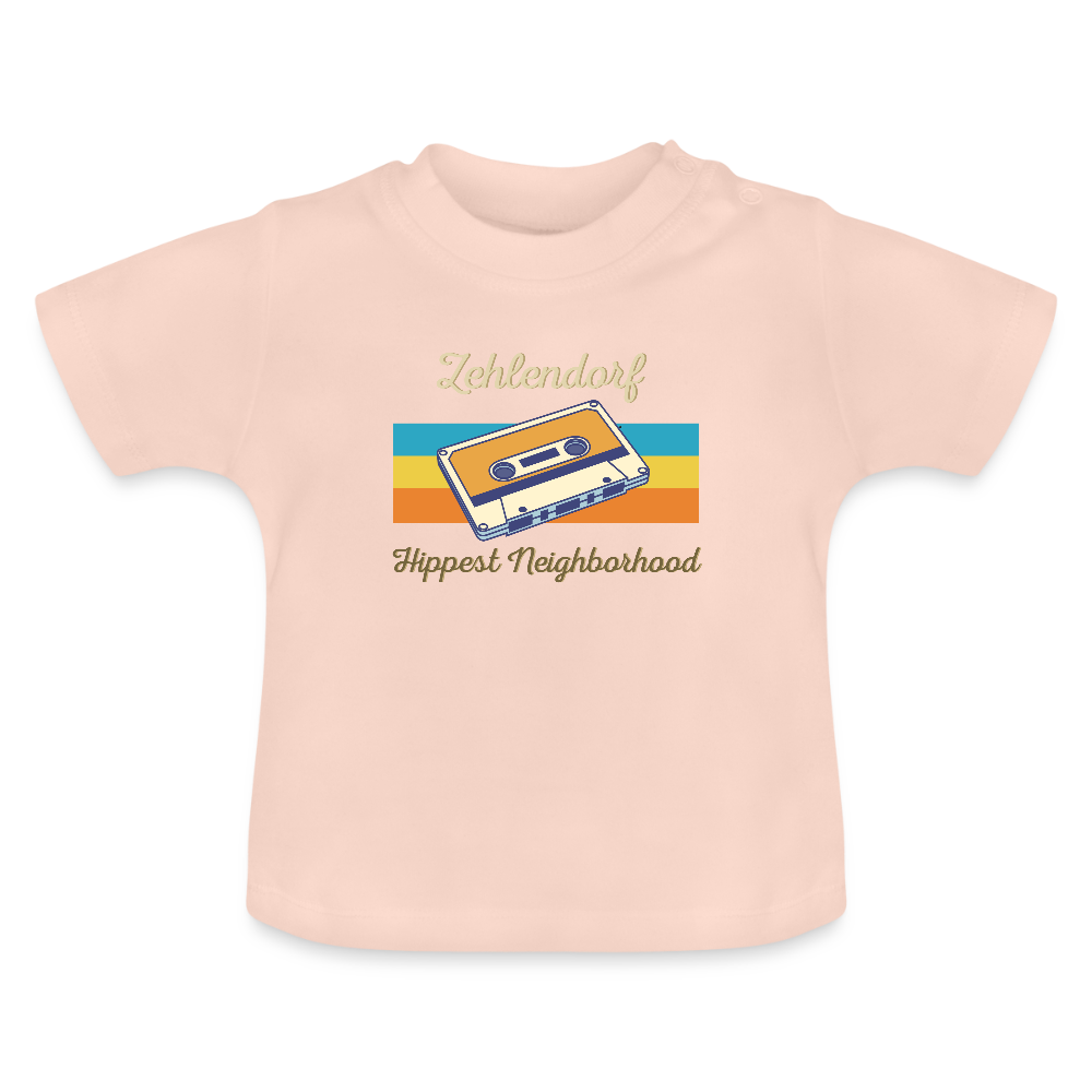 Zehlendorf Hippest Neighborhood - Baby T-Shirt - Kristallrosa