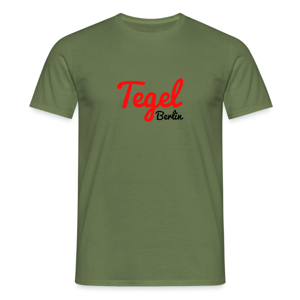 Tegel Berlin - Männer Premium T-Shirt - Militärgrün