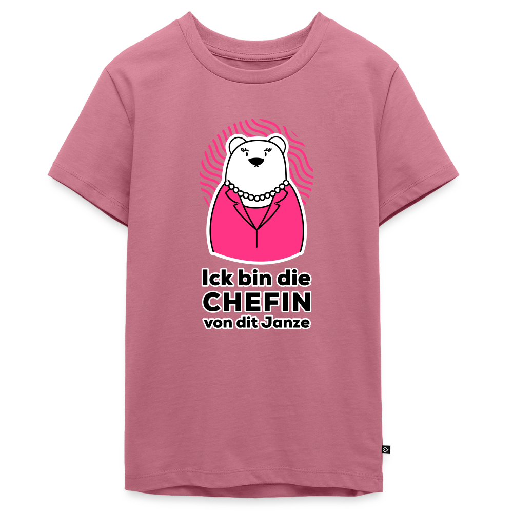 Chefin - Teenager Premium T-Shirt - Mauve