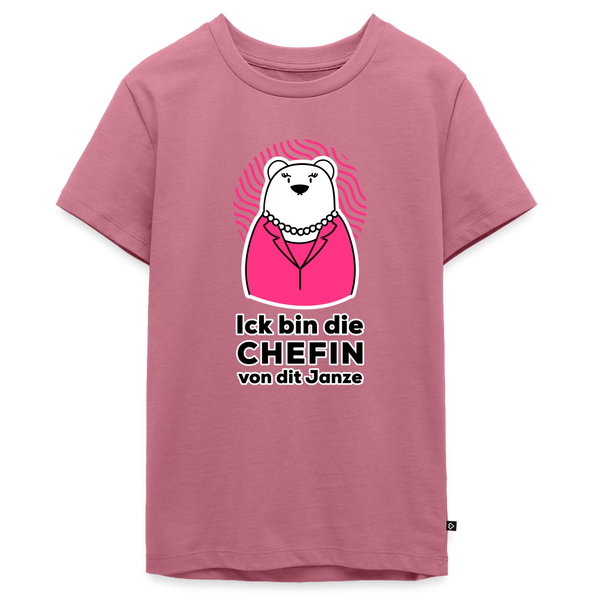 Chefin - Teenager Premium T-Shirt - Mauve