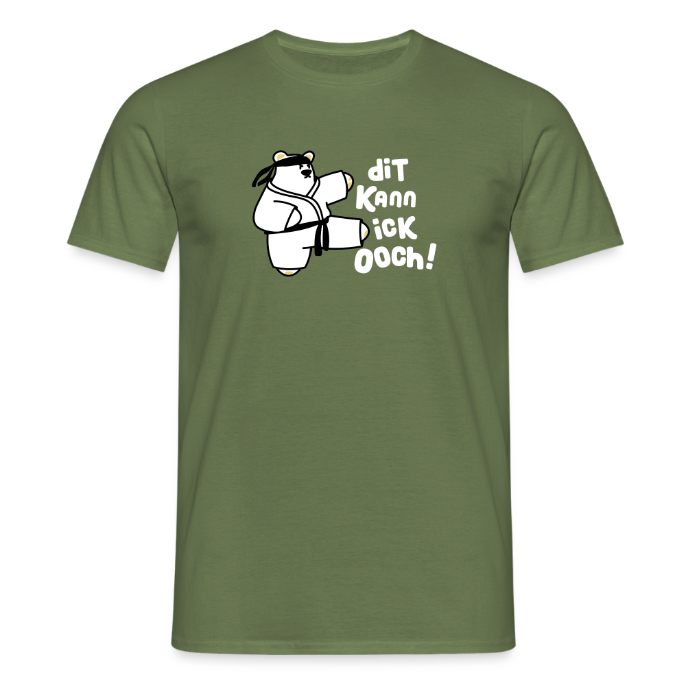 Dit kann ick ooch! - Männer Premium T-Shirt - Militärgrün