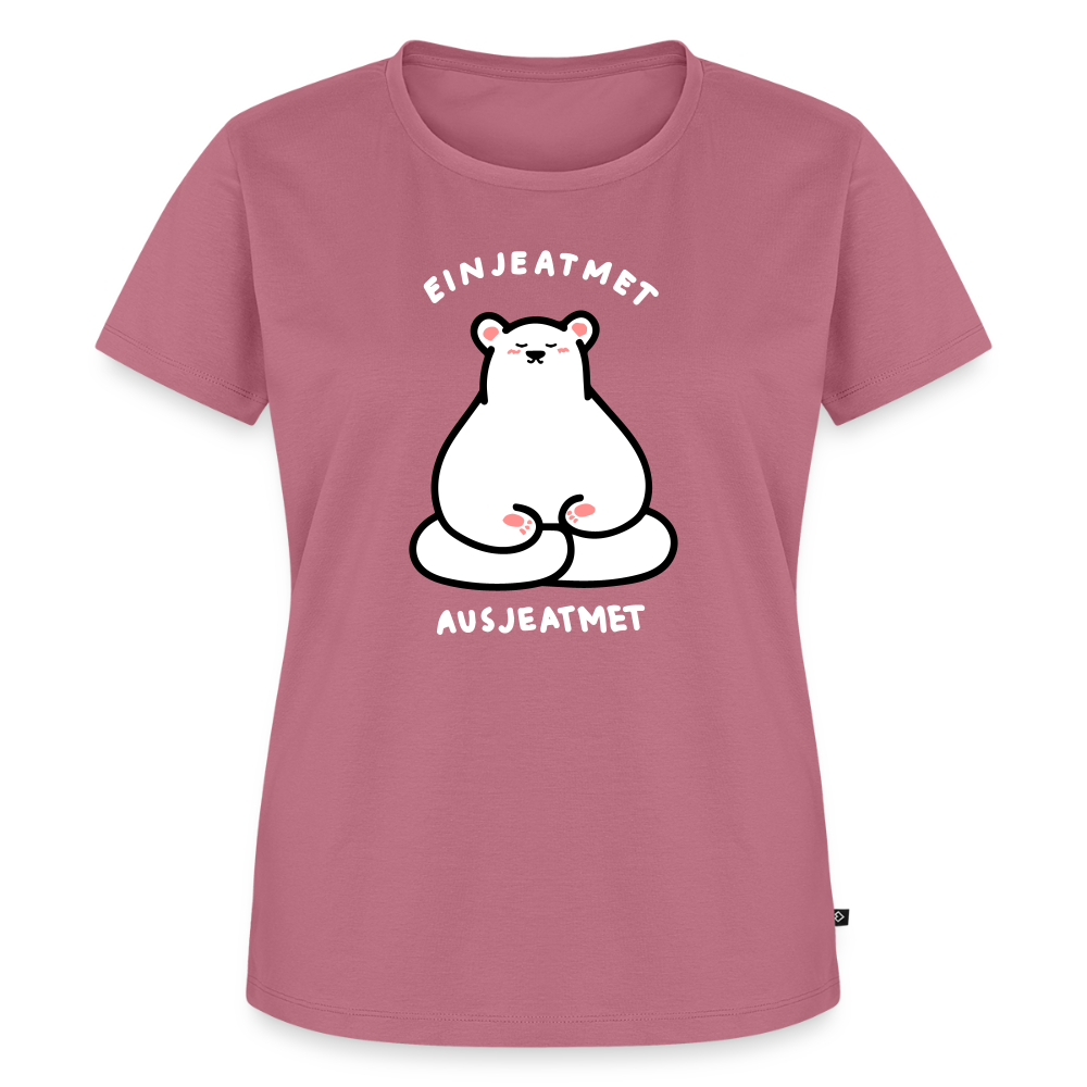 Einjeatmet - Frauen Premium T-Shirt - Mauve