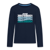 Janz Jeschmeidich - Teenager Langarmshirt - Navy