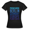 Prenzlberg - Planet Earth - Frauen Premium T-Shirt - Schwarz