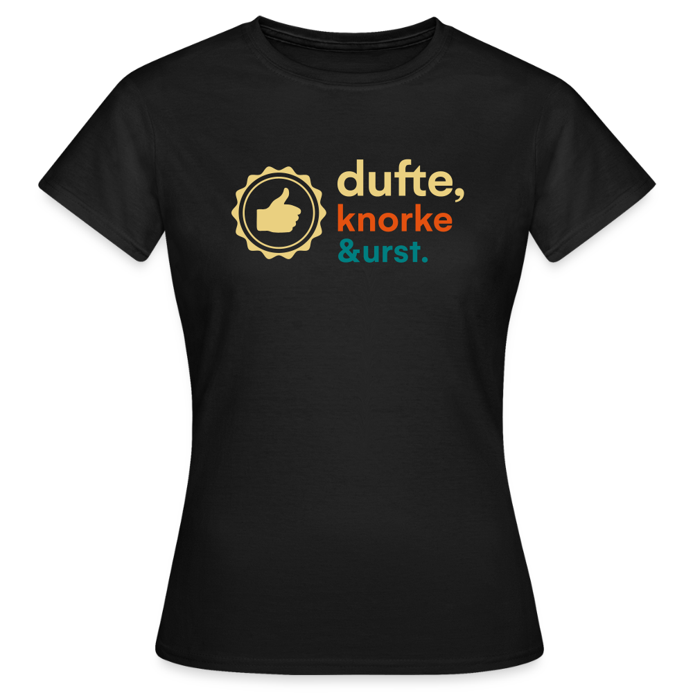 Dufte, Knorke, Urst - Frauen Premium T-Shirt - Schwarz