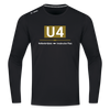 U4 - Männer Sport Langamshirt - Schwarz
