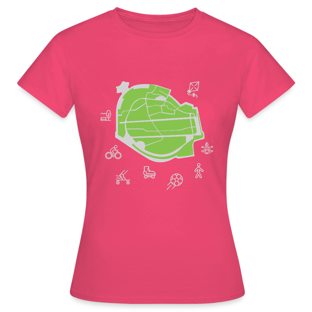 Tempelhof Feld - Frauen Premium T-Shirt - Azalea