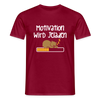 Motivation Wird Jeladen Warten - Männer Premium T-Shirt - Ziegelrot