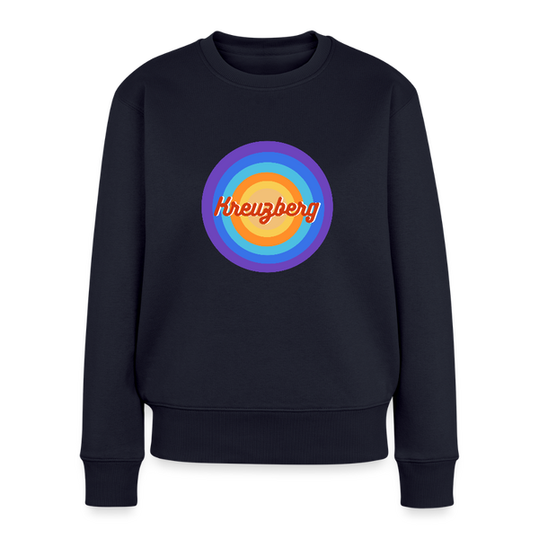 Kreuzberg Retro - Frauen Premium Pullover - Navy