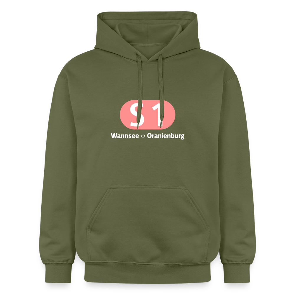S1 - Hoodie - Militärgrün