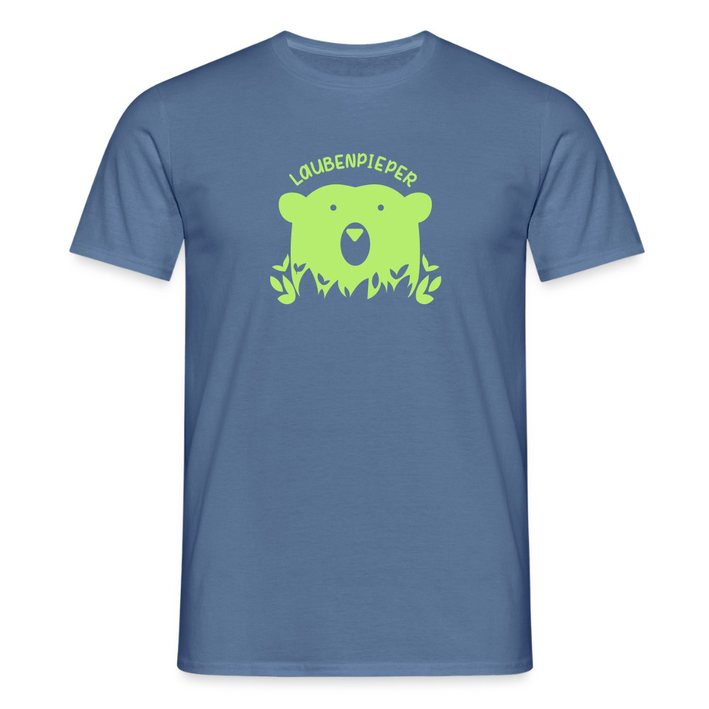 Laubenpieper - Männer Premium T-Shirt - Taubenblau 