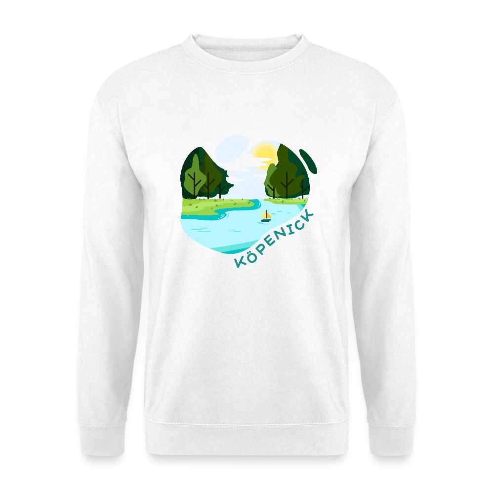 Köpenick am Wasser - Unisex Pullover - Weiß