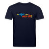 Jib allet, aba nich uff! - Unisex Bio T-Shirt - Navy