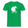 Fahrradbär - Männer Premium T-Shirt - Kelly Green