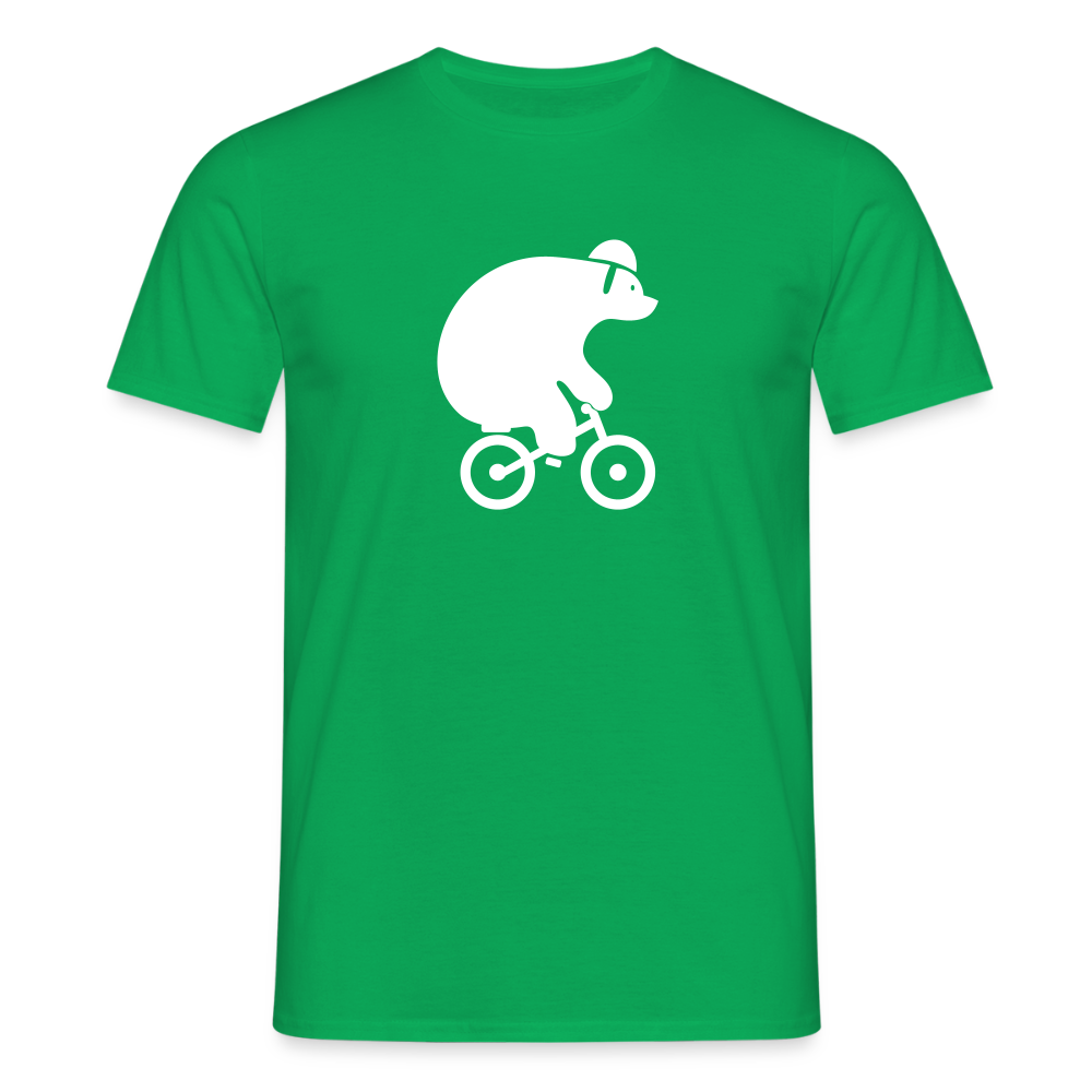 Fahrradbär - Männer Premium T-Shirt - Kelly Green