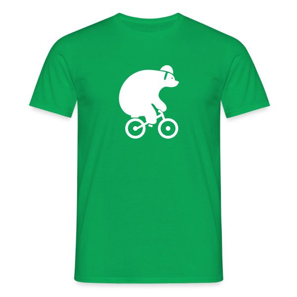 Fahrradbär - Männer Premium T-Shirt - Kelly Green