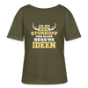 Sturkopp - Relaxed Rundhals Frauen Bio-T-Shirt - Khaki