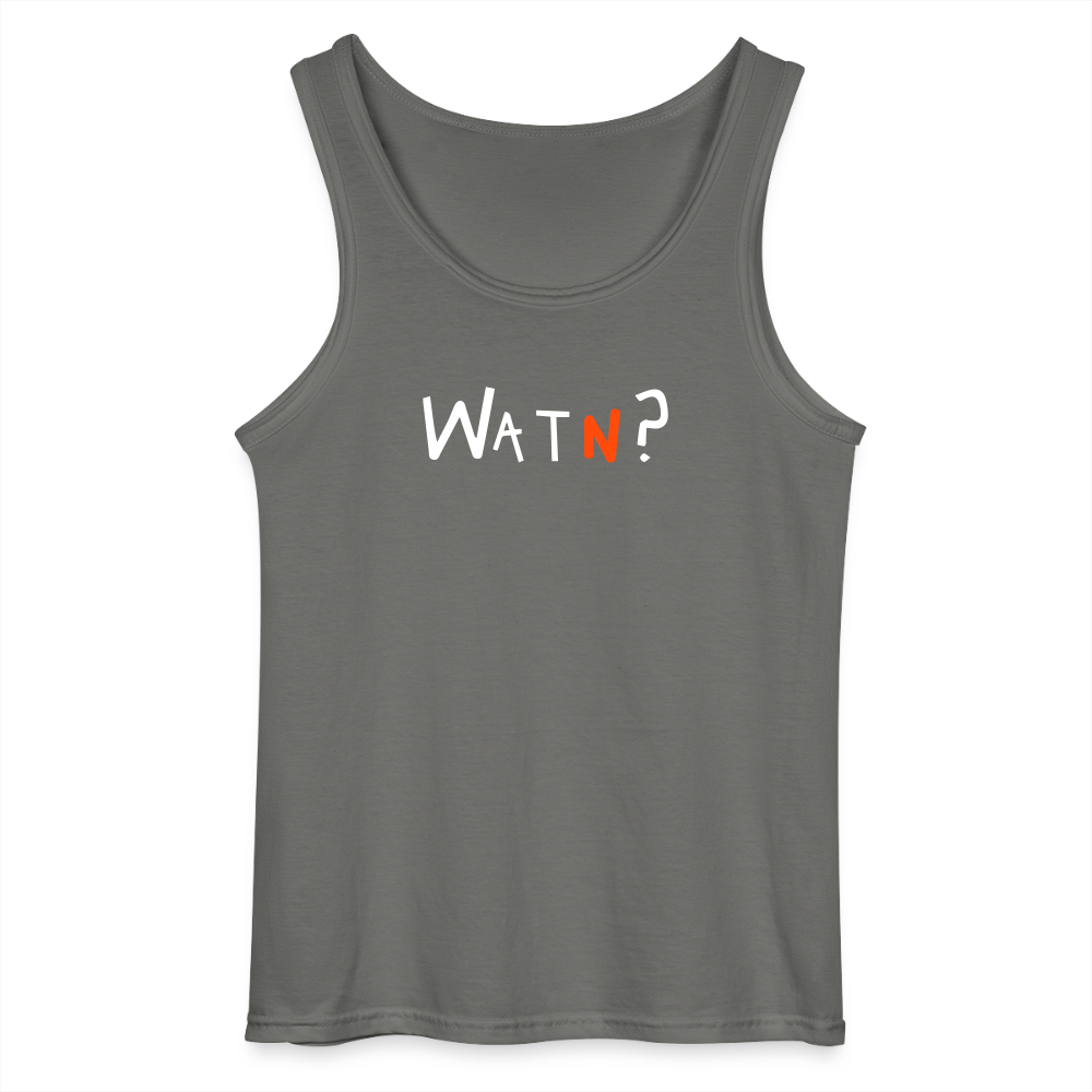 WATN? - Männer Tank Top - Anthrazit