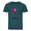 Berliner Luftballon - Unisex Bio T-Shirt - Dunkles Petrol