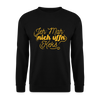 Jeh mah nich uffn Keks gelb - Unisex Pullover - Schwarz