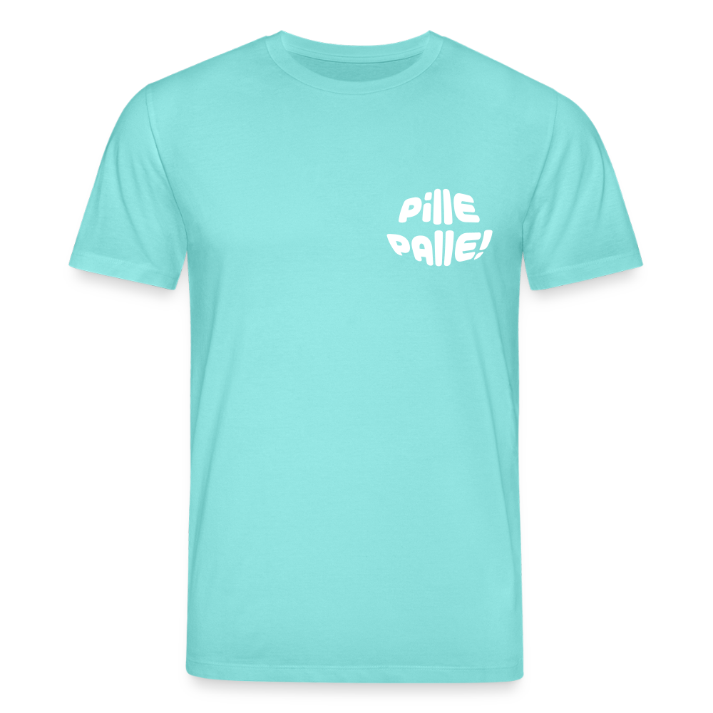 Pille Palle - Unisex Bio T-Shirt - Poolblau