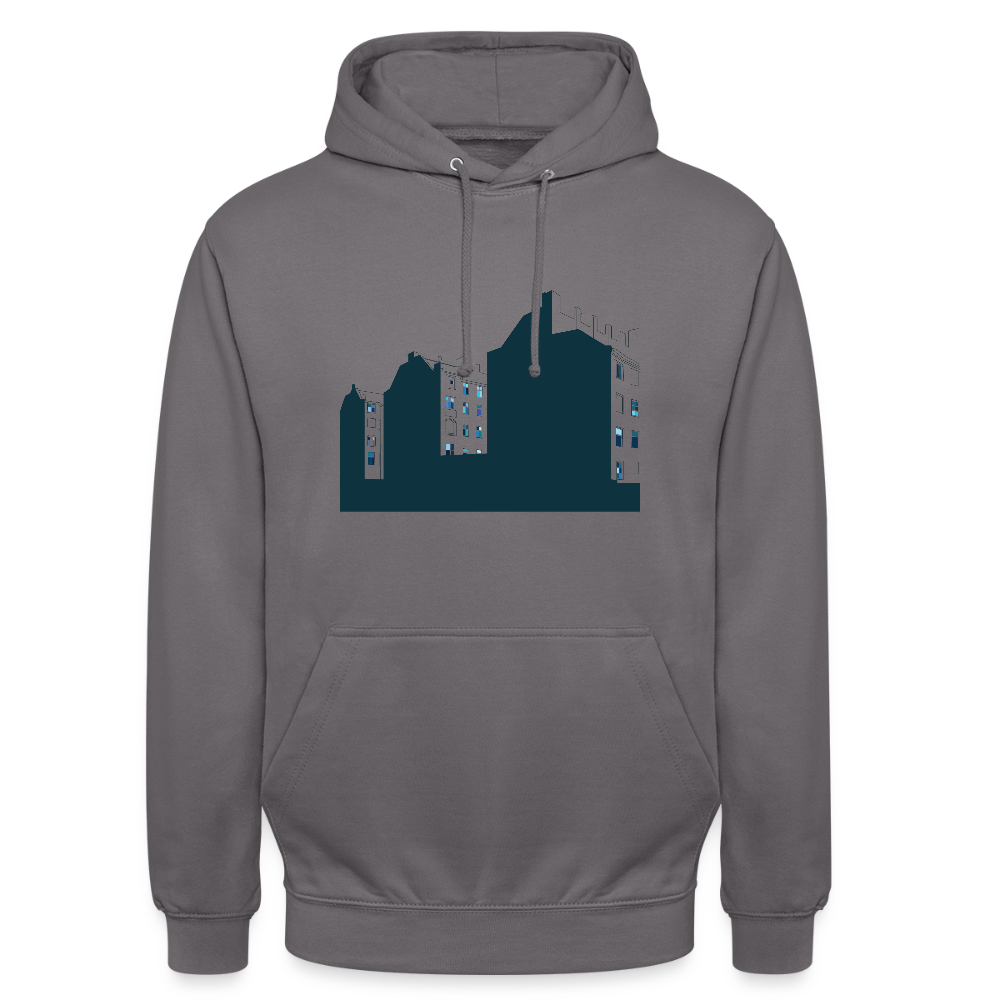 Sonnenburger Straße - Unisex Hoodie - Mittelgrau
