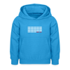 030 Berlin - Kinder Hoodie - Meeresblau