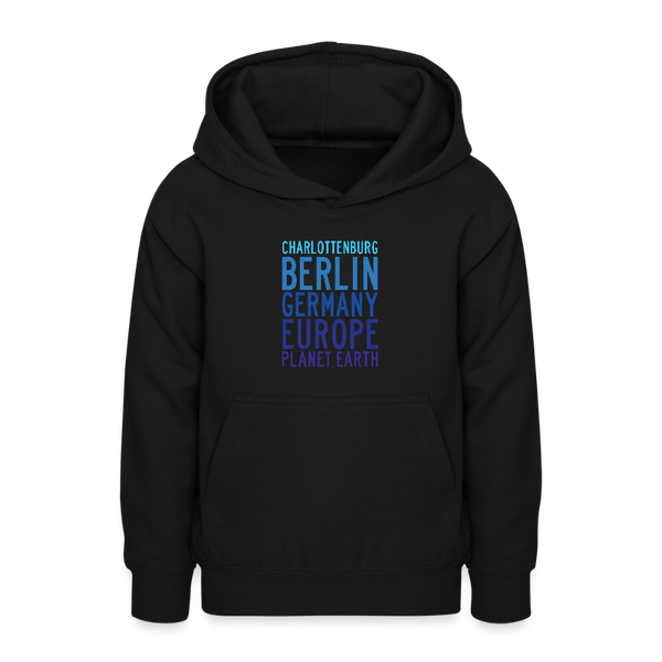Charlottenburg - Earth - Teenager Hoodie - Schwarz