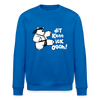 Dit kann ick ooch! - Unisex Bio Sweatshirt - Königsblau