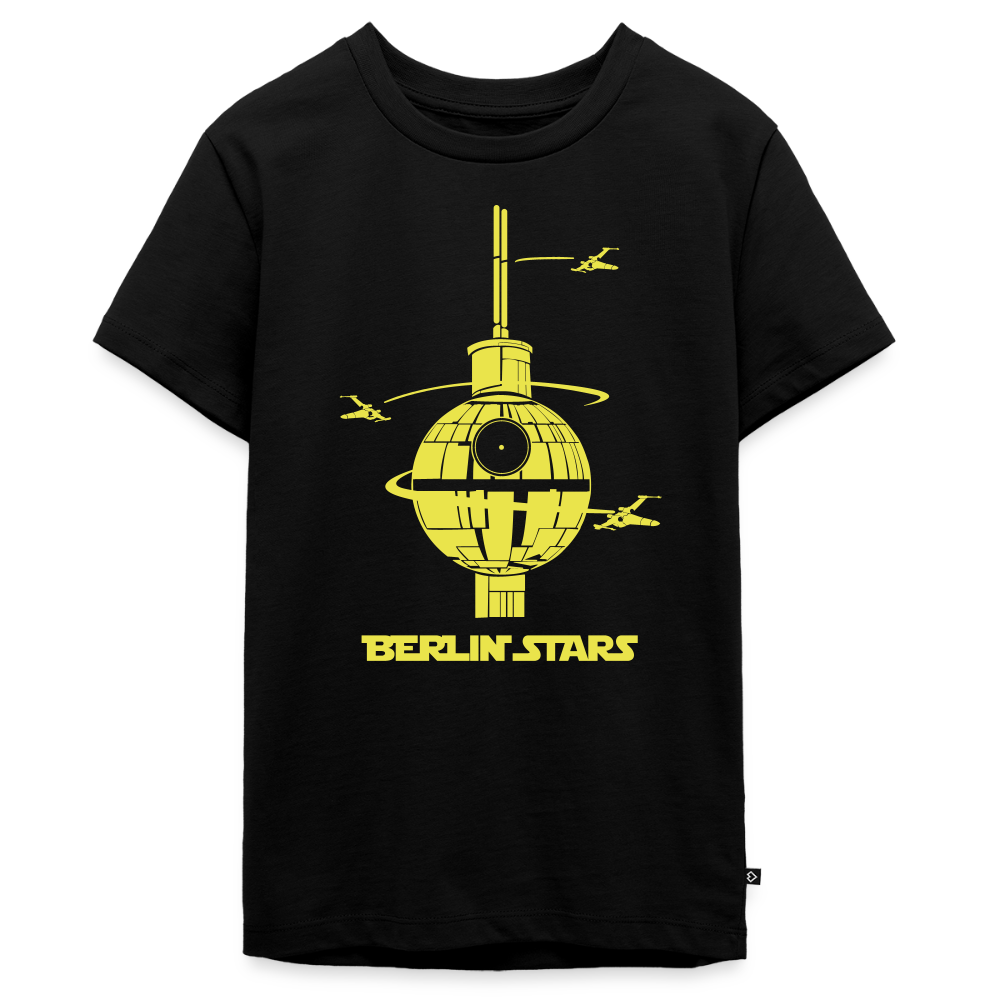 Berlin Stars - Teenager Premium T-Shirt - Schwarz