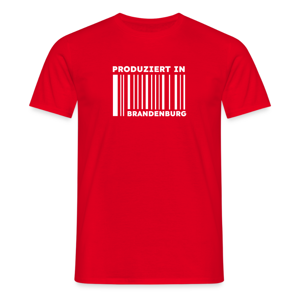 PRODUZIERT IN BRANDENBURG - Männer Premium T-Shirt - Rot