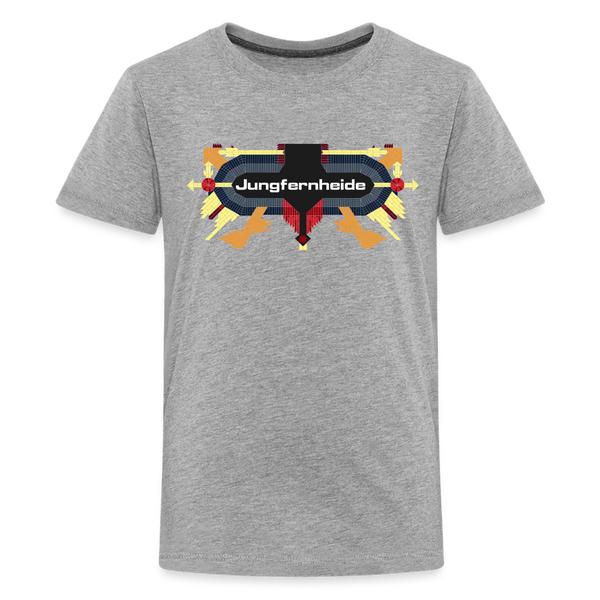 Jungfernheide - Teenager Premium T-Shirt - Grau meliert