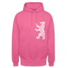 Berliner Bär im Netz - weiß - Unisex Hoodie - Pink