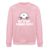 Dit is mir Schnurz Piepe - Unisex Bio Sweatshirt - Hellrosa