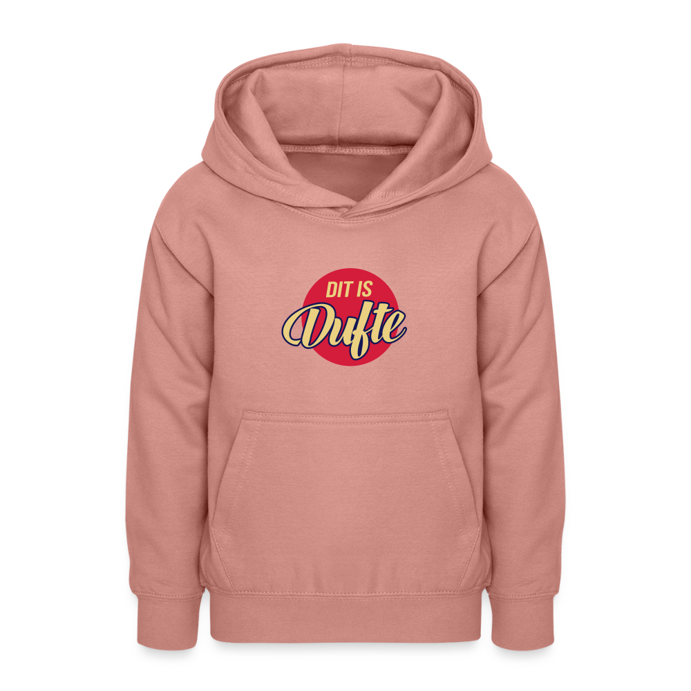 Dit Is Dufte - Teenager Hoodie - Altrosa
