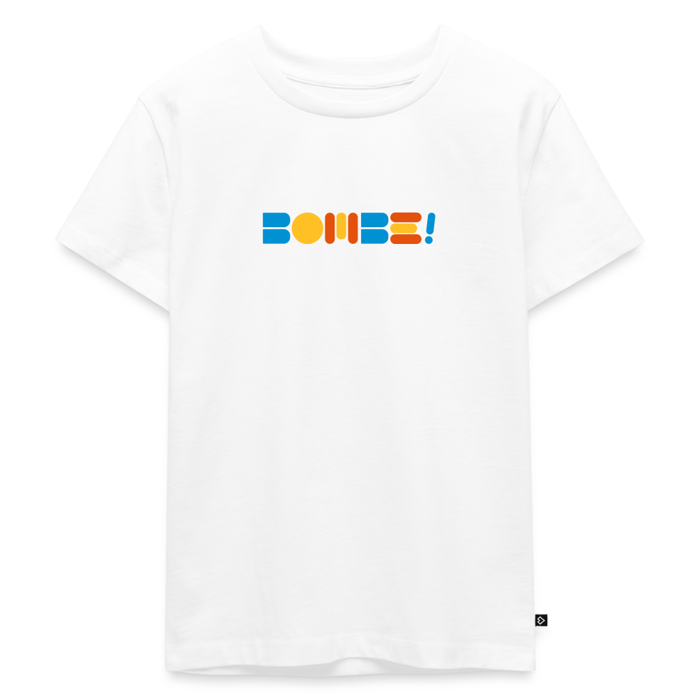 Bombe! - Kinder Premium T-Shirt - Weiß