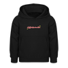 Westschnitte - Kinder Hoodie - Schwarz